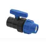 Robinet PEHD, 40 mm x 1”1/4 FI, PN10