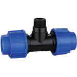 Teu PEHD, filet exterior, D 40 mm x 11/4"