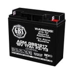 Acumulator 12V Sisteme Alarma, Dimensiuni 181 x 76 x 167 mm, Baterie 12V 17Ah F3, TED Electric GBS