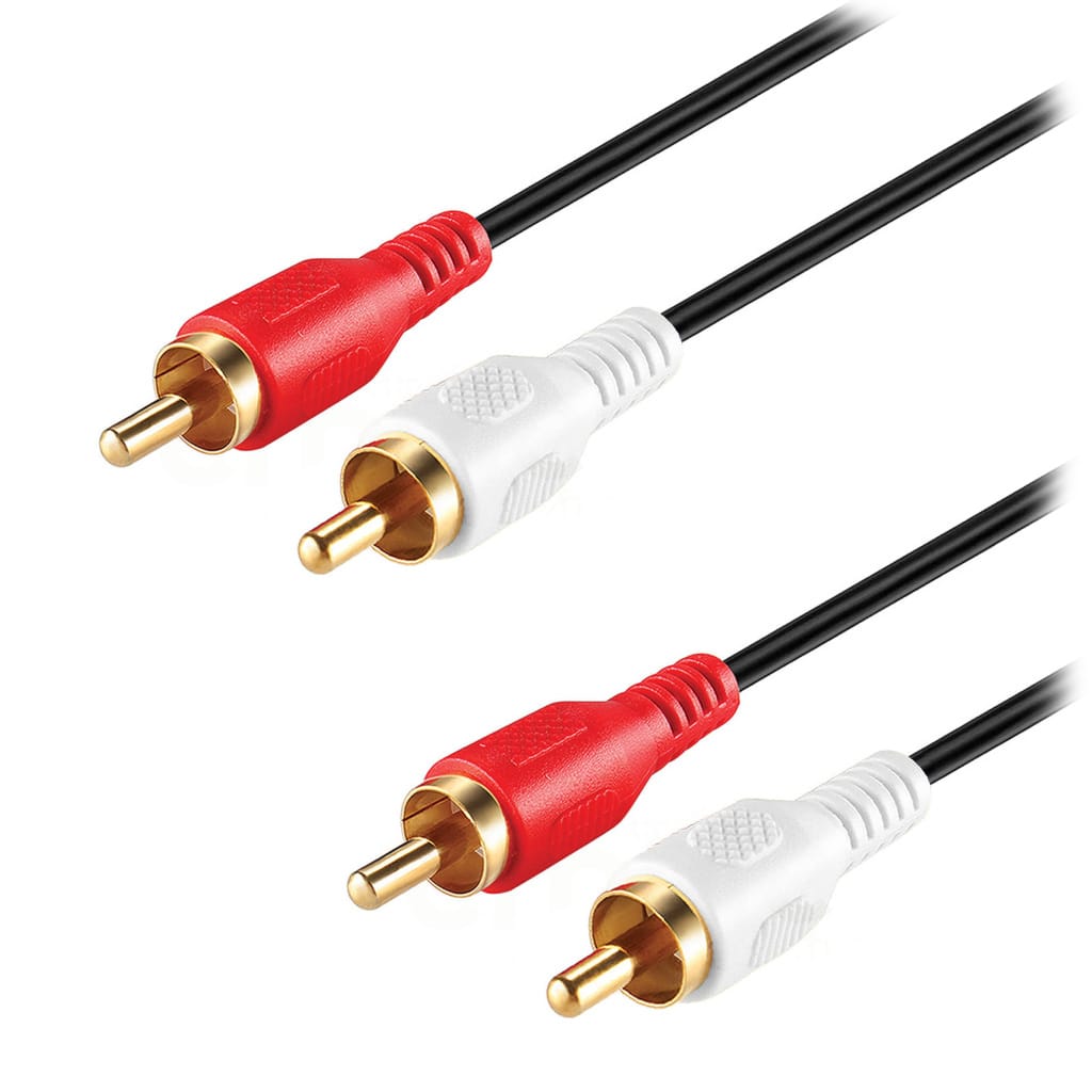 Cablu 2 RCA tata x 2 RCA tata 5 ml. TED - PM1 • Padure Gradina • Unelte ...