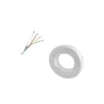 Cablu alarma 4 x 0.22  fir masa CCA, TED