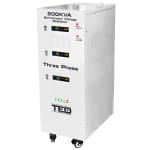 Stabilizator trifazat 242V-520V 142KW cu ServoMotor si sinusoidala pura + ecran LCD cu valorile tensiunii, TED Electric TED003607