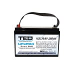 Acumulator LiFePo4 12.8V 150Ah 330 x 171 x 215 mm BMS, Bluetooth M8 TED Electric - TED007414 - imagine 2