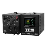 UPS 2000VA/1200W runtime extins LiFePO4 utilizeaza un acumulator (neinclus) TED Electric - TED006950