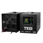 UPS 2500VA/1800W runtime extins LiFePO4 utilizeaza doi acumulatori (neinclusi) TED Electric - TED006813