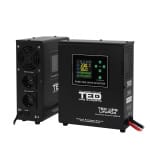 UPS 900VA/500W runtime extins LiFePO4 utilizeaza un acumulator (neinclus) WALL TED Electric - TED006653